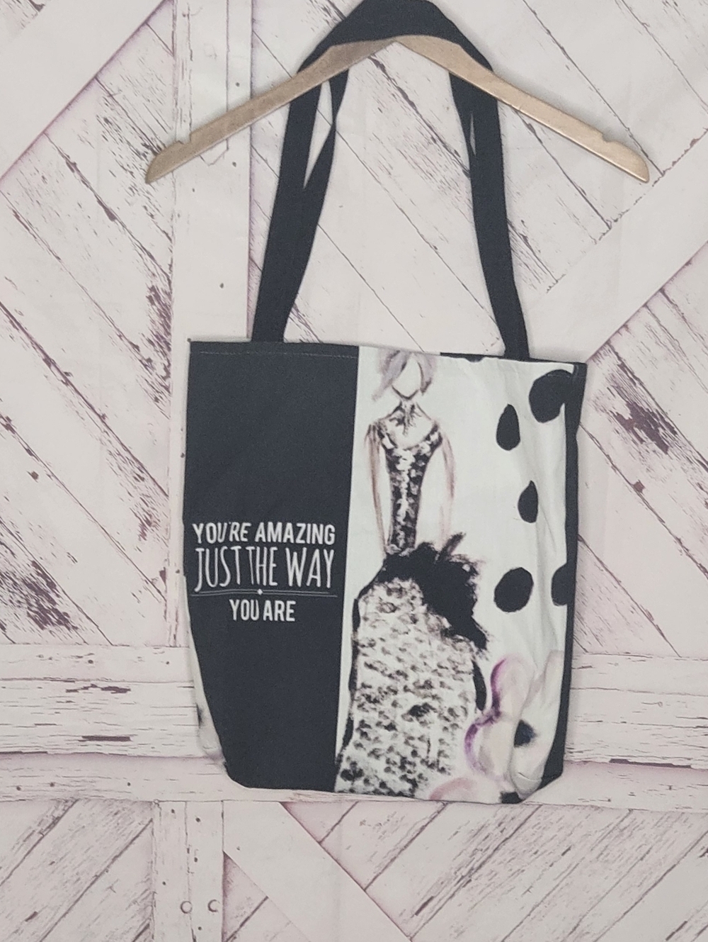 You're Amazing Just The Way You Are Tote Bag - Picture 2 of 3